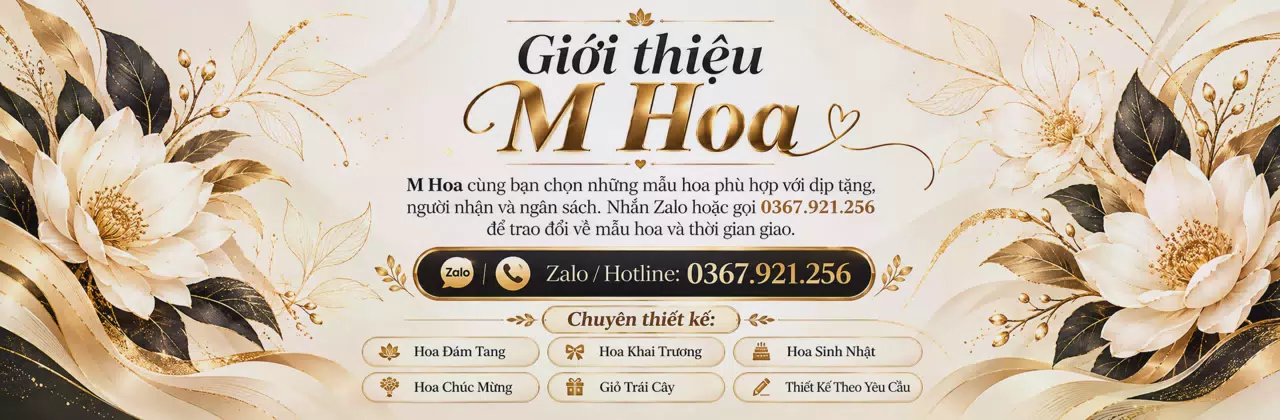 Ảnh bìa Shop hoa tươi Phường Tân Lập Đắk Lắk - Chăm chút món quà từ sắc hoa